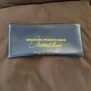   1 Money Bank Bag Southern Pennsylvania National Bank