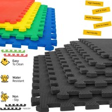 EVA Foam Baby Play Mat Interlocking Soft Puzzle Tiles For Kids Gym Home Workout