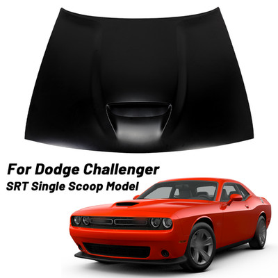 Aluminum Hood For 2011-2023 Dodge Challenger SRT Single Scoop Model