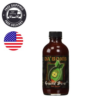 Ground Zero Hot Sauce - 321,900 Scovilles in 4oz Bottle, Gluten Free & Keto