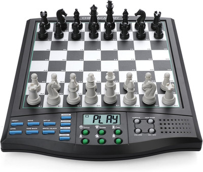 Talking Chess Academy Electronic Chess Board, Smart Chess Board with Voice Teach