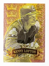 Kenny Lofton #4 (1997 Fleer Ultra) Season Crowns Insert, Cleaveland Indians