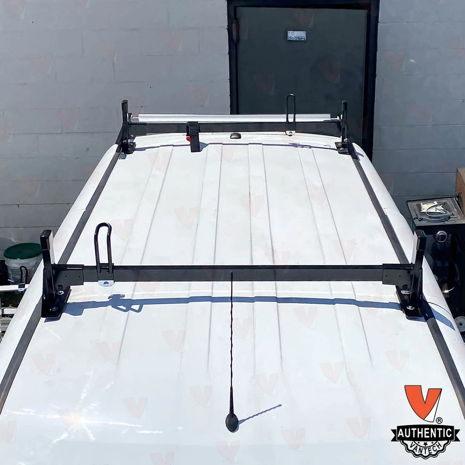 2 Bar Steel Ladder Rack w/Roller Fits: RAM ProMaster City All Years (RETURNS) - Изображение 3 из 4