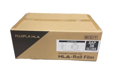 FujiPla HLA & ALM Laminating Film Rolls 1.5 mil Gloss 12.6" X 984' - 2rolls
