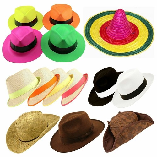 Costume Hats Mega Mix Fancy Dress Mens 