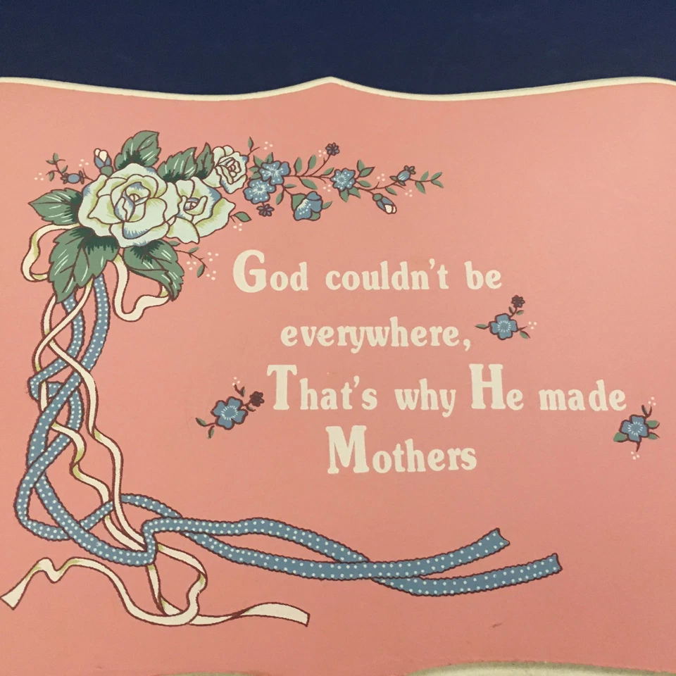 Shabby chic rosa dios no podía estar en todas partes por eso hizo placa de madres Foto 2 de 4