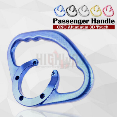 CNC Passenger Hand Grip Tank Grab Gas Cap Handle For Yamaha R1 R6 YZF1000 YZF600
