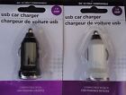 Universal Usb Car Charger Adapter Cigarette Socket Phone Input 12 V Output 5V