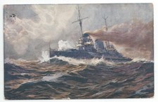 SMS MOLTKE Schlachtkreuzer Kaiserliche Marine HANS BOHRDT PC Marine Schiffspost