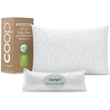 Brand NEW Coop Home Goods Original Loft Pillow QUEEN Size