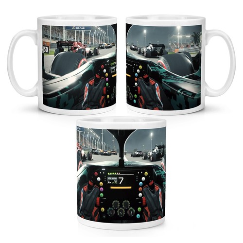 Adesivo famiglia per auto Nonno che beve caffè