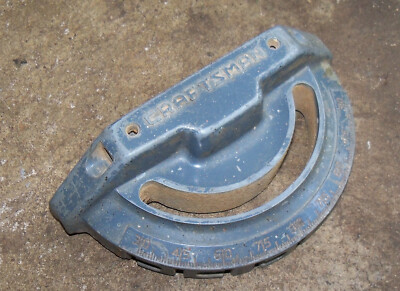 Craftsman 113 10'' Table Saw Push Through Miter Gauge Head Base, 3/4'' Slot, 315