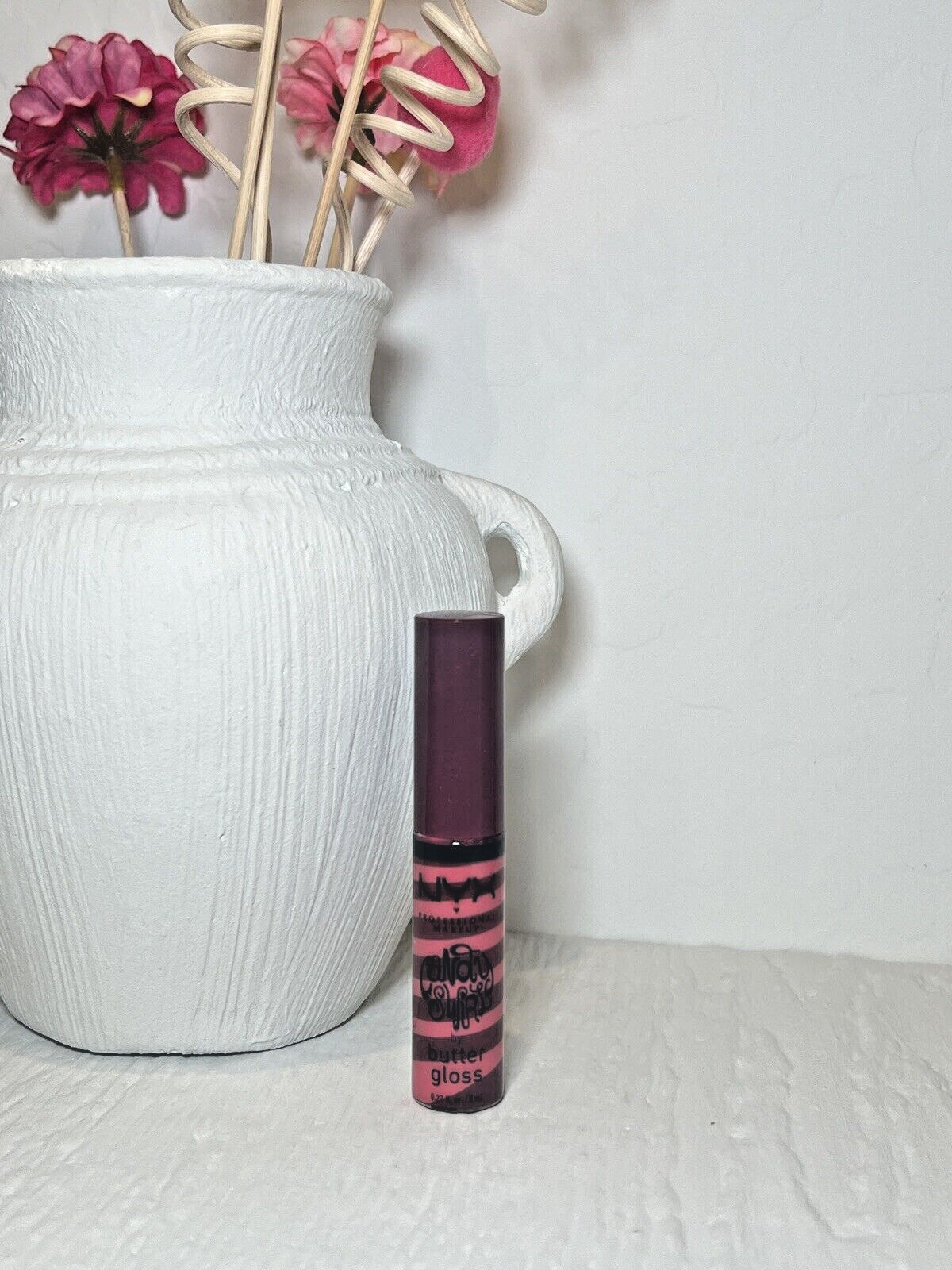 NYX Butter Lip Gloss Candy Swirl in Candy Apple ( BLGS04 )  Limited Edition NEW