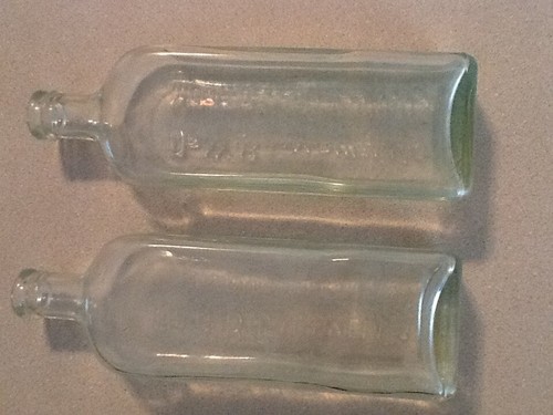 Two (2) Antique Glass Bottles  ●  Dr. W B CALDWELL'S  ●  Patent Medicines - Picture 2 of 9