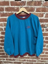 Vintage Umbro Mens Blue Pullover Sweater USA 1994 Size XL Made in USA Soccer