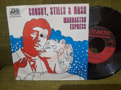 45g-Crosby, Stills & Nash    Marrakesch Express -Atlantic ITALIEN    ATL-NP 031