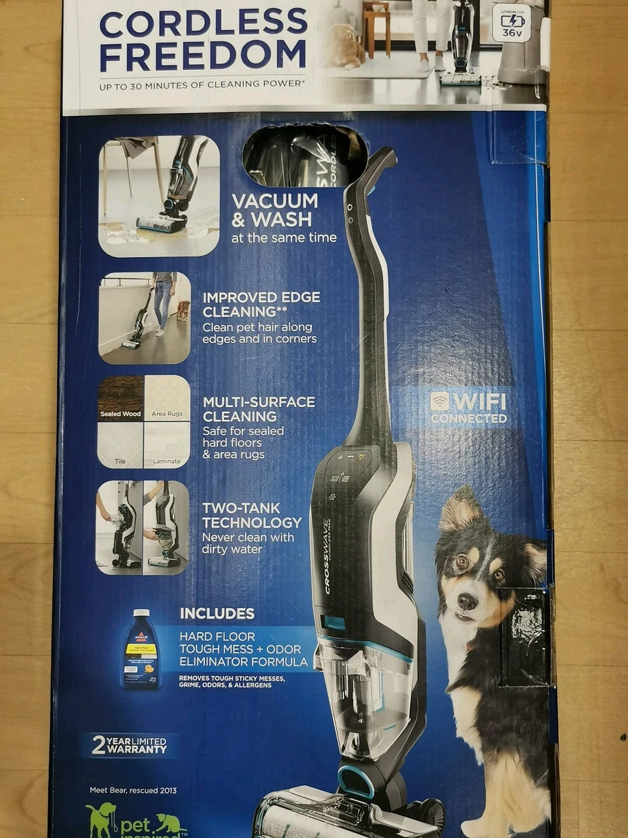 BRAND NEW BISSELL CrossWave Cordless Max Multi Surface Wet Dry Vac