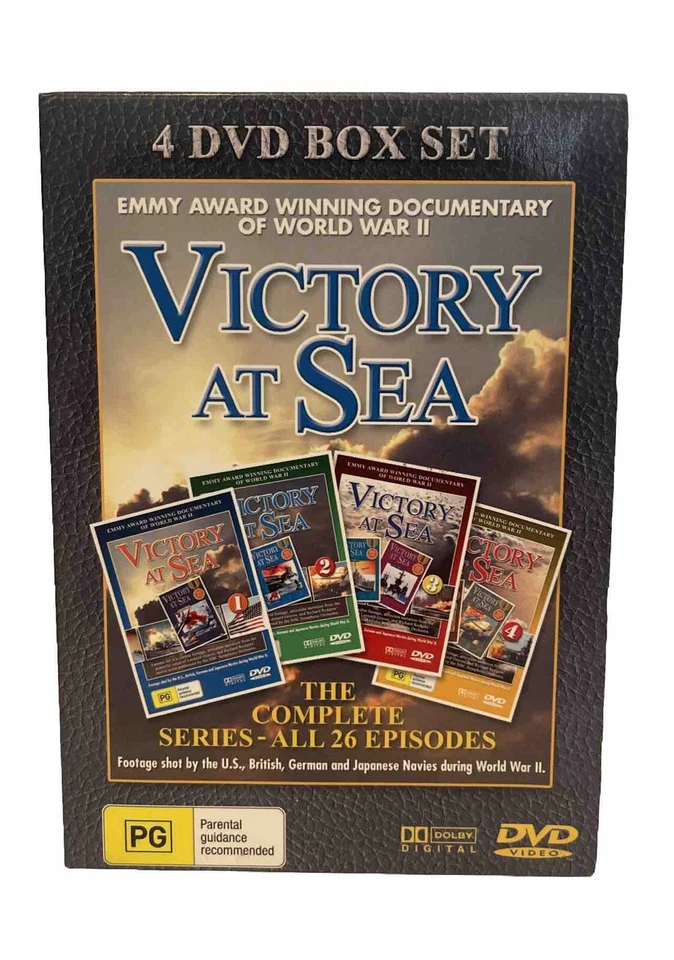 Victory at Sea DVD Complete Series Box Set 26 Episodes WWII 2 Region All PAL - Image 2 of 4