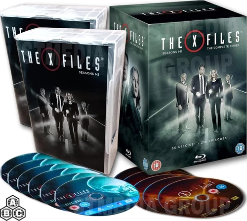 The X Files: The Complete Series 1-11 Blu-ray [Region Free] 60-Disc Box Set