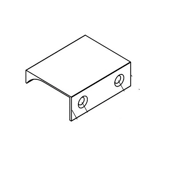 Möbelgriffe Schrankgriffe Schubladengriffe Küchengriffe Griffleiste Kantengriff - Bild 3 von 3