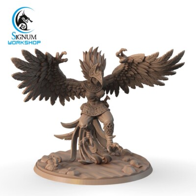 Desert Harpyyy Deva - Monster - Signum Games - Fantasy Dungeons and Dragons