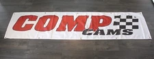 Comp Cams Banner Flag Big 2x8 Ft  Racing Garage Mechanic Repair Speed Shop