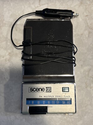 SCENE by Goodway RY-865 FM Multiplex Stereo Tuner UNTESTED VNTG USED FAST SHIP