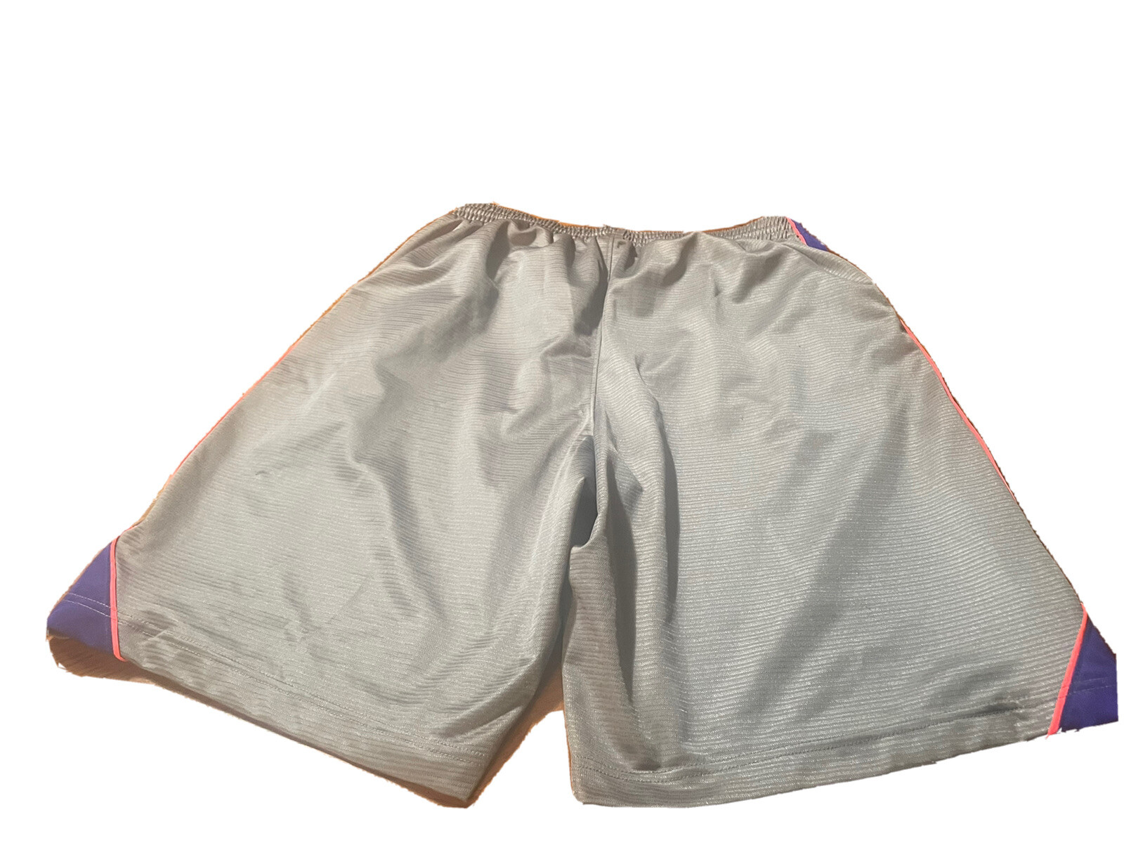 Nike Mens Grey/Pink Basketball Shorts! XL 38x12 Gem