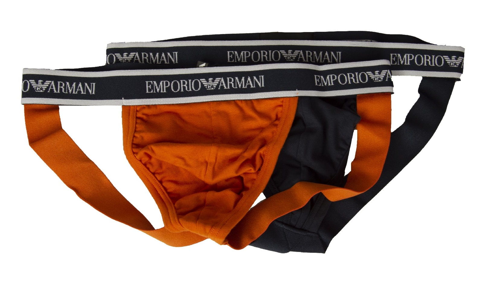 Бандажный ремень EMPORIO ARMANI Jockstrap 2er с эластичной застежкой-липучкой Unterwsche A 10190₽