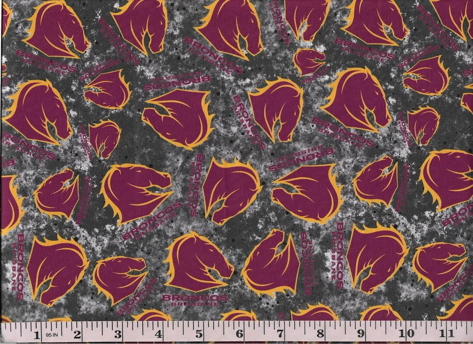 FABRIC~RUGBY~FABRIC FAT QUARTER~WOVEN COTTON~20+ DESIGNS - image 2 of 4