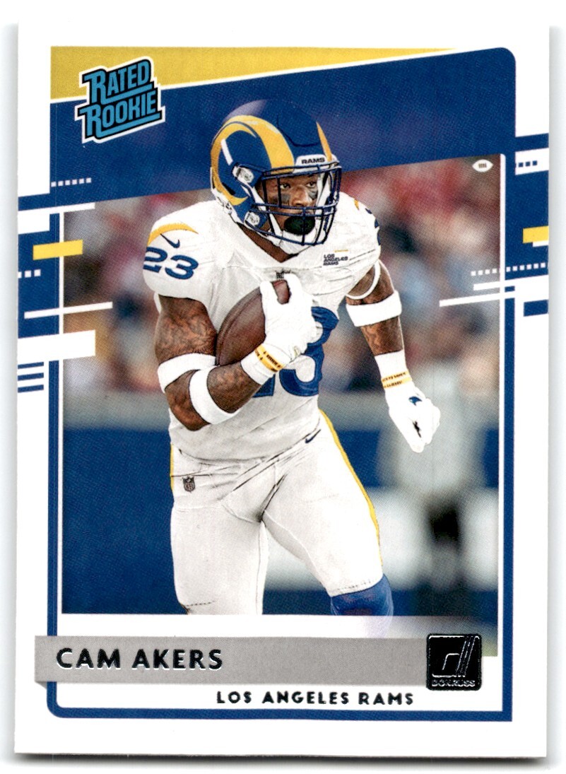 2020 DONRUSS CAM AKERS RC LOS ANGELES RAMS #325
