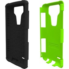 Funda de doble capa Trident Aegis Series para LG G3 Mini - Verde