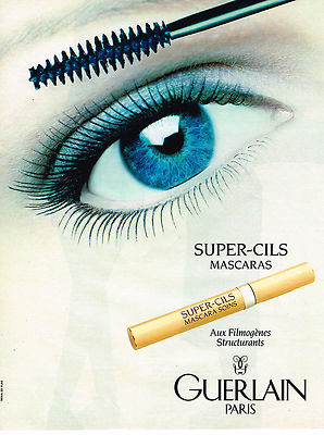 ADVERTISEMENT ADVERTISING 084 1994 GUERLAIN beauty cosmetic eyelashes