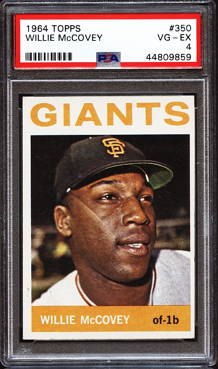 1964 Willie McCovey Topps #350 PSA VG-EX 4