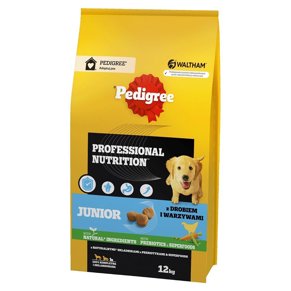 12 kg PEDIGREE Professional Nutrition Junior Geflgel und Gemse  Hundewelpen | eBay.de