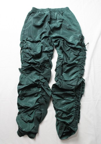 Sorella Women's Cutout Drawstring Cargo Pants CG2 Army Green Large NWT