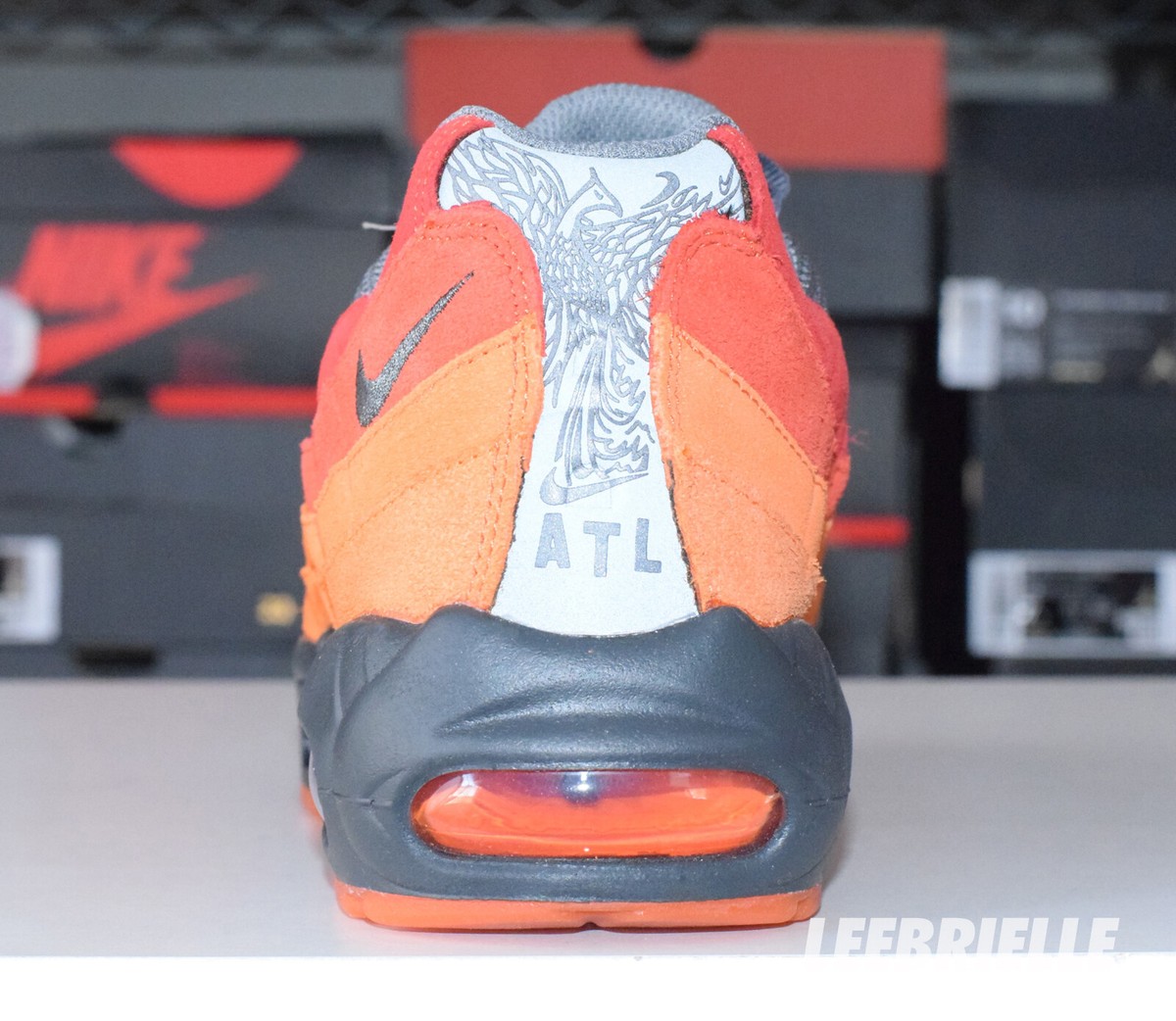 Nike Air Max 95 ATL ATLANTA Grey Orange Red FZ4125-060
