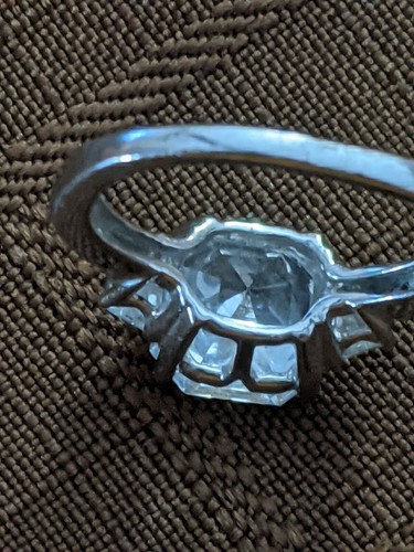 Beautiful 925 Sterling Silver Cubic Zirconia ring beautiful size 5.5 - 第 10/12 張圖片