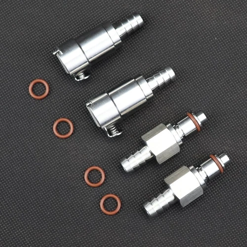 2 pairs BMW 5/16" Gas Fuel Line Hose Quick Release Disconnect Coupling Kit Set - Bild 8 von 9