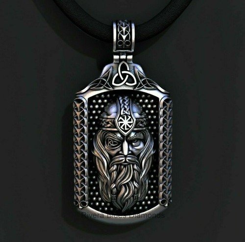 Odin god of wisdom death magic Pendant 