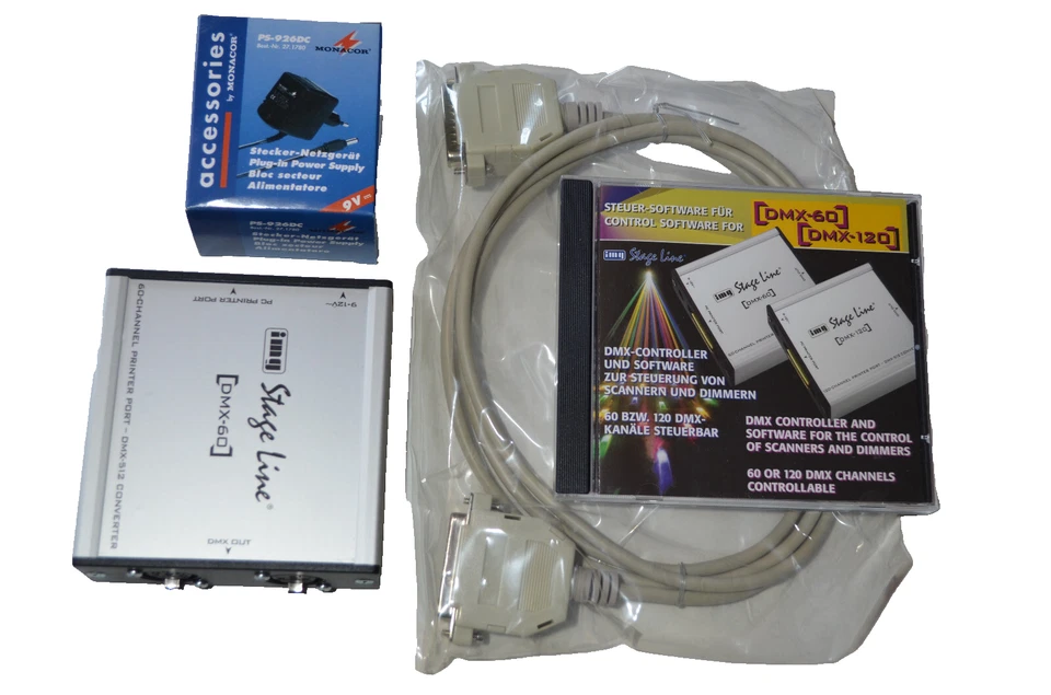 NEU! DMX-60 DMX-Controller img StageLine - Bild 4 von 4