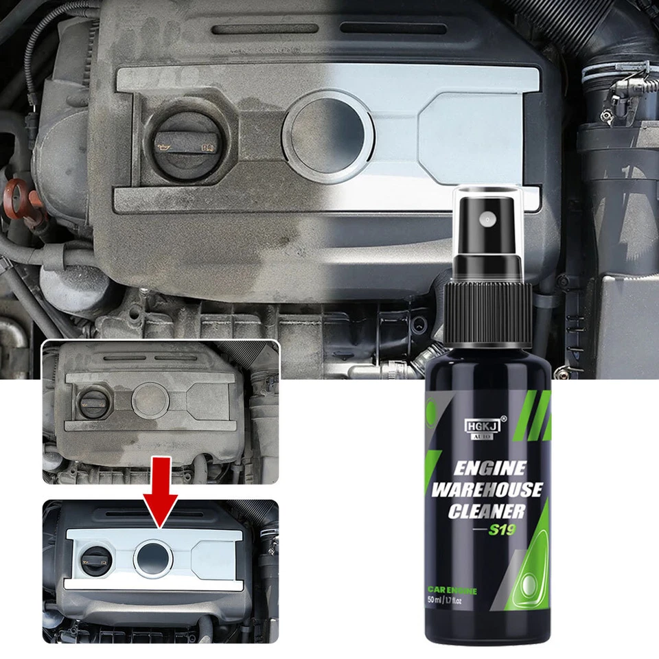 Engine Bay Cleaner Powerful Decontamination Cleaning Tool Car Care Accessories - Image 3 of 4