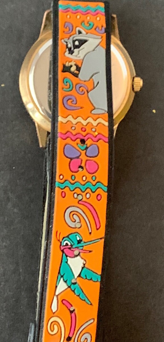 ディズニー ポカホンタス コレクターズウォッチ Vintage Disney's Pocahontas Kids Watch Disney Store