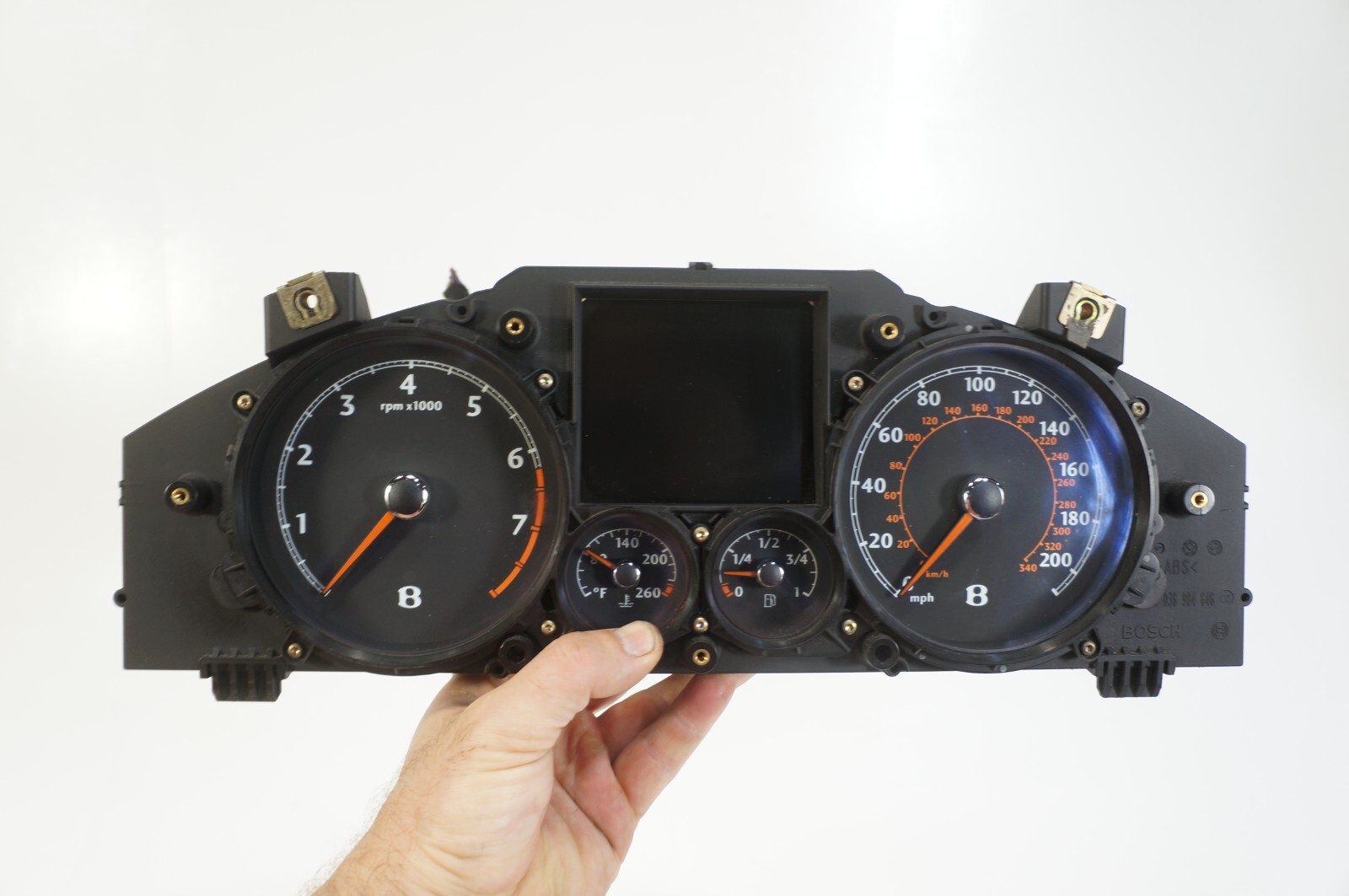 Oem 06-2007 Bentley Continental Flying Spur Instrument Cluster Speedometer 130K