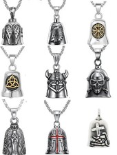 24 Styles Gremlin Motorcycle Biker Bell Hanger Guardian Angel Wing Lucky Charm