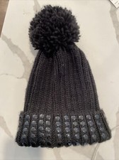 DKNY Black ski hat One Size