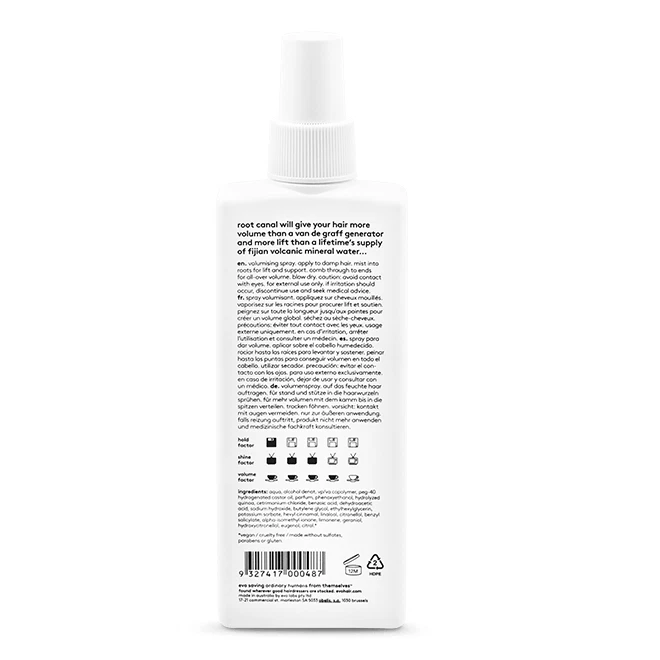Evo Root Canal Spray Voluminizador 200ml añade definición+ textura para potenciar volumen Foto 2 de 4