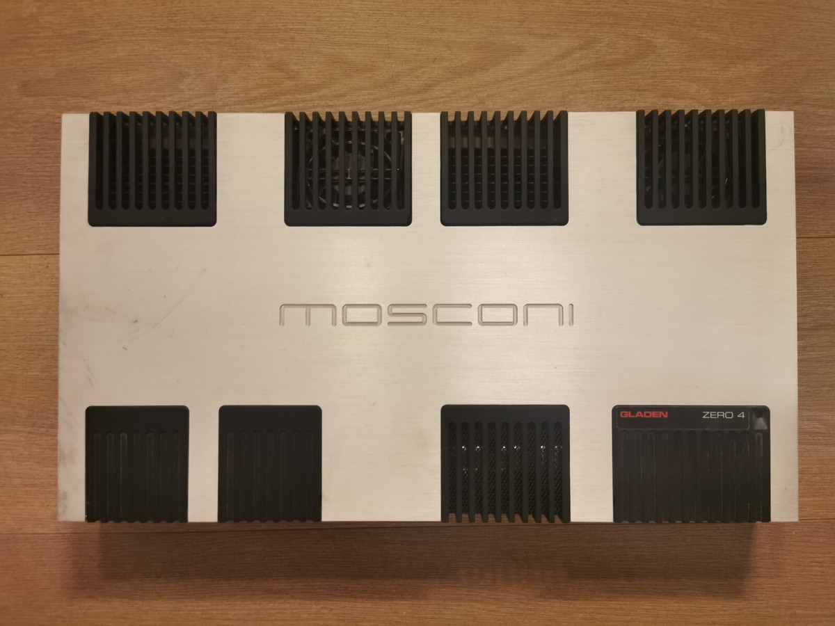 Gladen Mosconi ZERO 4 Channel HI-End SQ Amplifier AB class