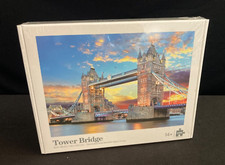 New 1000 pc Jigsaw Puzzle London's "Tower Bridge" 70cm X 50cm, Factory Sealed