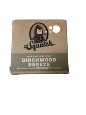 Dr. Squatch Birchwood Breeze Medium Grit 5oz, Natural Oils